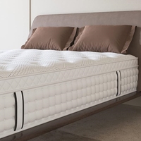 Matelas hybride Queen Size en mousse à mémoire de forme et ressorts ensachés, mousse de lit confortable avec un excellent soutien