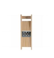 Mandoline professionnelle de qualité hôtelière, manuelle, avec poignée en bois, lame en acier inoxydable, lame large réglable de 1 à 8 mm, pour oignon et pomme de terre