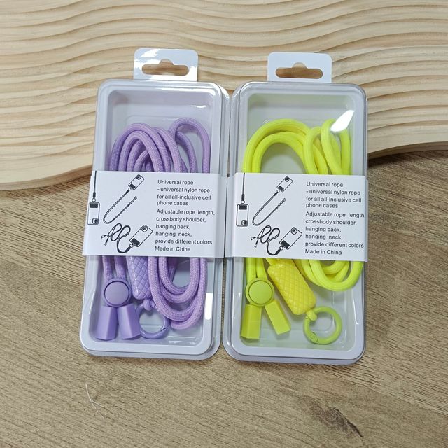 Adjustable Portable Cellphone Lanyard with 360 Degree Rotatable Neck Straps Multifunction Anti-Fall Tether Tab Phone Straps