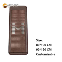 Matelas de massage thermique chauffant en pierre de tourmaline personnalisé Jiwan Lejia pour studio de bien-être