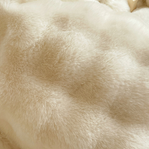 Baer Chất lượng cao lông thỏ dày bong bóng lông cừu chăn mùa đông sofa trải giường Ấm Áp Chống dị ứng thân thiện với da mềm mại - Product Image 3