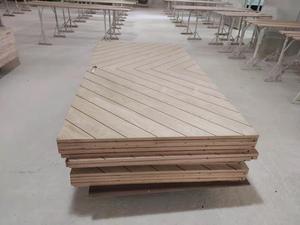 Puerta Corredera <span class=keywords><strong>de</strong></span> Madera con Diseño <span class=keywords><strong>de</strong></span> Espiga Personalizada con Ranuras <span class=keywords><strong>de</strong></span> 3x2 mm - Product Image 4