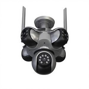 Caméra de sécurité sans fil à dôme, capteur CMOS 20MP, PTZ, IP66, étanche, H.265, rotation à <span class=keywords><strong>360</strong></span>°, 5 objectifs, 5 écrans - Product Image 1