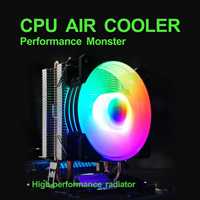 Refroidisseur de processeur 90 mm, TDP 80 W, ventilateur 90x90x25 mm, LGA1851 AM5 AM4, roulement hydraulique, dissipateur thermique de petit format pour PC de bureau