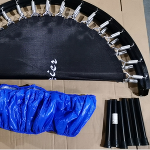 Everise tập thể dục 40 inch 2-gấp Mini Trampoline với xử lý mà không bao vây người đàn ông xây dựng cơ thể tập thể dục rebounder - Product Image 3