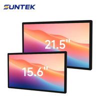 SUNTEK Nouvel écran tactile Android USB de 15,6/21,5 pouces pour cuisine KDS, idéal pour la restauration