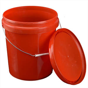 دلو زيت تشحيم سعة <span class=keywords><strong>5</strong></span> لتر و20 لترًا، سطل بلاستيكي سعة <span class=keywords><strong>5</strong></span> جالون مع غطاء ومقبض بلاستيكي - Product Image 5