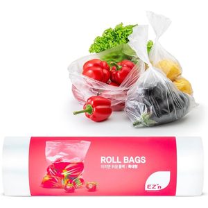 Sacs de conservation alimentaire EZ'n, 14x18 pouces, plastique transparent, 500 pièces, résistants au congélateur, pour la cuisson, l'emballage et le stockage - Product Image 6