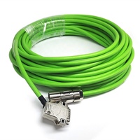 Cables de Codificador Servo Siemens V90 6FX3002, Contactos de Latón, Carcasa de Nailon, IP67, Automotriz, 2CT20, 2DB20, 2CT12, 2DB12, 2CT10, 2DB10