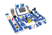 Kit Robotique Éducatif DIY Programmable Robot Modèle Jouet avec PE Brique Style pour Construction Thème Boîte Emballée Ensembles