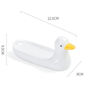 Soporte Creativo para Palillos de Cerámica, Bonito Soporte para Palillos de Sushi con Forma de Ballena, Soporte para Cubiertos, Reposapiés para Mesa de Comedor, Restaurante, Fiesta - Product Image 3