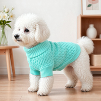 Pull pour chien de style luxueux, solide, moderne, chaud et doux pour l'hiver