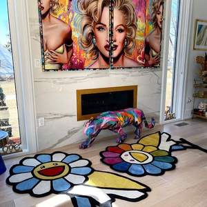 <span class=keywords><strong>Tapis</strong></span> en jacquard acrylique faits à la main pour chambre à coucher et salon - Product Image 3