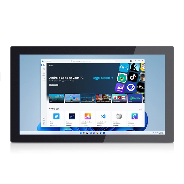 Rohs Industrial 21.5 Inch 1080p Android Digital Signage Tablet Pc Sim with Vesa Mounting 2GB Capacitive Touch 21.5 Inch 1080p
