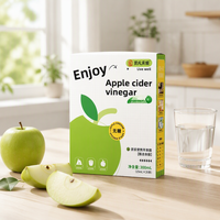Boisson Fermentée au Vinaigre de Cidre de Pomme Sain, Ingrédients Naturels, Aide à Améliorer la Digestion pour une Consommation Quotidienne