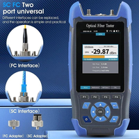 Mini OTDR NK3200 1310 1550nm 24 22dB 9 en 1 con Pantalla Táctil, Multifunción, OPM, VFL, IOLM, Mapa de Eventos, Reflectómetro de Fibra FTTH
