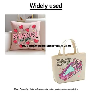 Mexicana <span class=keywords><strong>Latina</strong></span> Día de San Valentín Concha Pan Dulce DTF Transferencia de hierro en pegatinas de prensa de calor para bolsa almohada sudaderas con capucha - Product Image 6