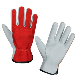 <b>Leather</b> Safety Gloves Touchscreen & Needle Detection Eco-Friendly Winter Casual Use Heat Resistant <b>Wrist</b> Length for Adults - Product Image 4