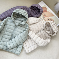Veste en duvet ultra-légère pour femmes Veste en duvet mince et légère pour femmes