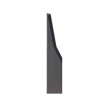 Carbure de tungstène Vibration Point couteau coupe papier oscillant plat enduit lame CNC numérique Machine de découpe couteau