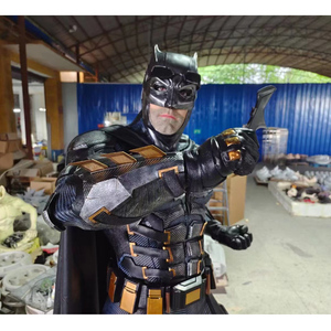 Statua di <span class=keywords><strong>Batman</strong></span> in Fibra di Vetro di Alta Qualità, Dimensioni Reali, Figura d'Azione del Film DC, Scultura per Decorazione Domestica - Product Image 3