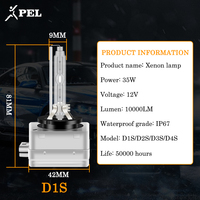 Ampoule de phare de voiture HID Xénon série D, nouvelle, 35W, 6000K, super stable, super lumineuse, ampoules D1S D2S D3S D4S, ampoule LED Xénon HID pour voiture