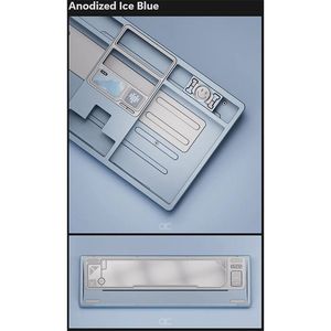 Qk101 sắp xếp hợp lý RGB chơi game bàn phím-101 phím nhôm cơ thể cho Live streamers & cảnh nhanh chóng chuyển đổi - Product Image 3