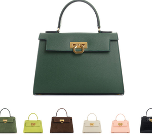 Portefeuille-sac à main pour femme en cuir avec logo personnalisé en usine, élégant, de haute qualité, élégant et luxueux - Product Image 2