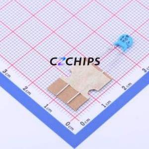 Condensateur céramique à disque traversant (THT) DCH101K22Y5PN6FJ5A0, pas de 5 mm, 100 pF, 10 %, 1 kV, 5 mm - Product Image 1