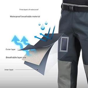 <span class=keywords><strong>Cuissardes</strong></span> de pêche Pro Series avec <span class=keywords><strong>bottes</strong></span>, chaudes, imperméables et confortables, style chaussette - Product Image 5