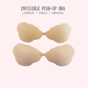 Sujetador transpirable Invisible sin costuras con forma de nube <span class=keywords><strong>para</strong></span> mujer, pegatinas de realce de <span class=keywords><strong>pecho</strong></span> pequeño con función adhesiva - Product Image 2