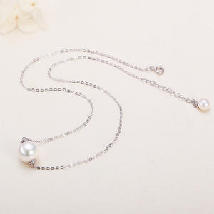 Collar de Cadena con Colgante Individual Lulutong de Zhuji Jewelry, Plata S925 con Perla de Agua Dulce Auténtica, Material Principal Oro y Platino - Product Image 3