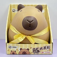 Jouet Squishy Capybara Géant de 20 cm, Anti-stress et Jouet pour l'ADHD, pour Enfants et Adultes