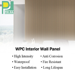 Panneau de mur intérieur composite WPC à installation facile fabriqué en Chine - Product Image 6