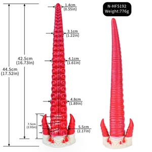 FAAK - Dildo de Silicona de 17 Pulgadas, Diseño de Patas de Pulpo, con Ventosa, Juguetes Sexuales para Mujeres - Product Image 6