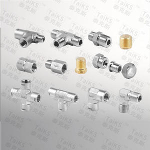 Conectores de Instrumentación de Rosca Externa de Acero Inoxidable con Terminales de Férula de Alta Presión de Flujo Directo al por Mayor - Product Image 1