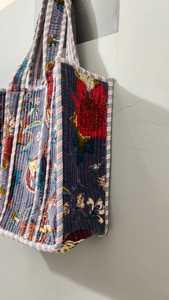 Sac fourre-tout de marché de qualité supérieure, grand sac, nouveau sac fourre-tout fait main, léger, avec sac de haute qualité en velours - Product Image 4