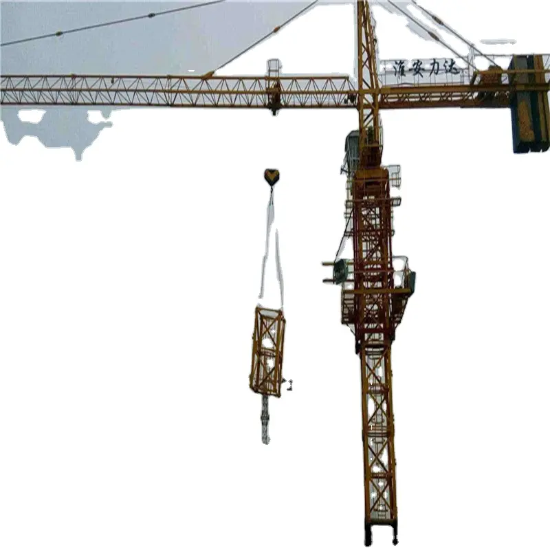 china tower crane 2 ton tower crane TC4208 hammerhead popular electric hotsale tower crane