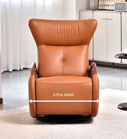 Fauteuil inclinable moderne de haute qualité, chaise de détente, tissu écologique durable, pour salle à manger, relaxation, luxe, en solde