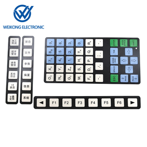 Tùy chỉnh màng chuyển đổi với LED chiếu sáng bàn phím LEXAN màng Bảng điều chỉnh - Product Image 2