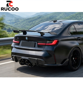 Diffuseur arrière en fibre de carbone sèche style MP pour BMW G80/G81/M3/G82/G83/M4, spoiler, séparateur arrière, lèvre de pare-chocs, pièces automobiles - Product Image 6