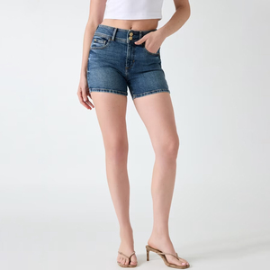 Shorts en jean pour femmes, shorts décontractés, bas de tenue confortables pour l'été, vêtements de mode pour tous les jours, vêtements en gros - Product Image 4