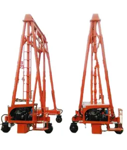 container crane and port container straddle carrier crane