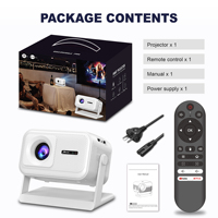 Proyektor Pintar SYTA/METAVELE SYX4 1080P Auto Focus Mini Home Theater Android 14 WiFi 6 OEM ODM Cetakan Pribadi