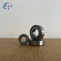 Roulement à billes à gorge profonde de précision P0 en acier chromé scellé 6004-ZZ, 20 mm x 42 mm, 17000 tr/min pour machines industrielles et équipements sportifs