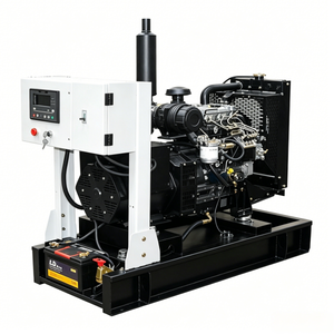 Générateur diesel électrique à châssis ouvert, triphasé, 16 kW 20 kVA, puissance de veille, pour infrastructure, avec mécanisme moteur <span class=keywords><strong>apparent</strong></span> - Product Image 3