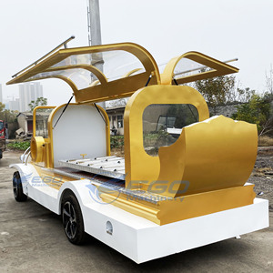 Carroza Fúnebre Eléctrica Dorada Moderna de Acero Portátil para Servicios Funerarios, Carroza Fúnebre para Transporte de Ataúdes en Venta - Product Image 6