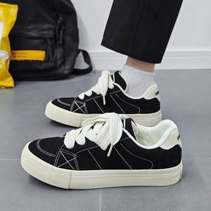 Men's Casual <b>Canvas</b> Walking Shoes Minimalist Style Breathable & Comfort Autumn/Winter/Summer Fashion - Product Image 6