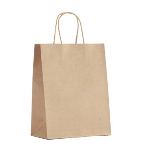 Sympathybag ถุงกระดาษคราฟท์สีดำพร้อมที่จับกระเป๋าของขวัญวันหยุดงานเลี้ยงวันเกิดกระเป๋าบรรจุภัณฑ์แฟชั่นอเนกประสงค์