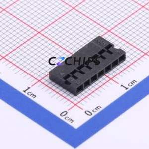 HX20011-7Y Housing (Wire-to-Board / Wire-to-Wire) P=2mm Connector ( Jack Structure: 1x7P )( Pitch: 2mm )( Number of Rows: 1 ) - Product Image 1